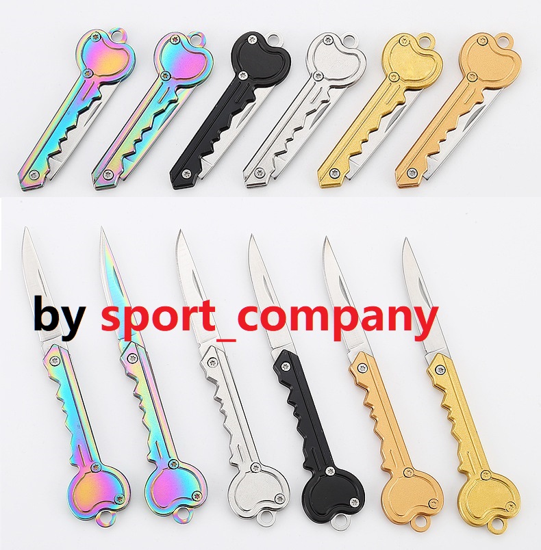 Newest 7 Colors Key Shape Mini Folding Knife Pocket Fruit Knife Outdoor Saber Multifunctional Keychain Knife Swiss Self-defense Knives EDC Tool Gear
Newest 7 Colors Key Shape Mini Folding Knife Pocket Fruit Knife Outdoor Saber Multifunctional Keychain Knife Swiss Self-defense Knives EDC Tool Gear
