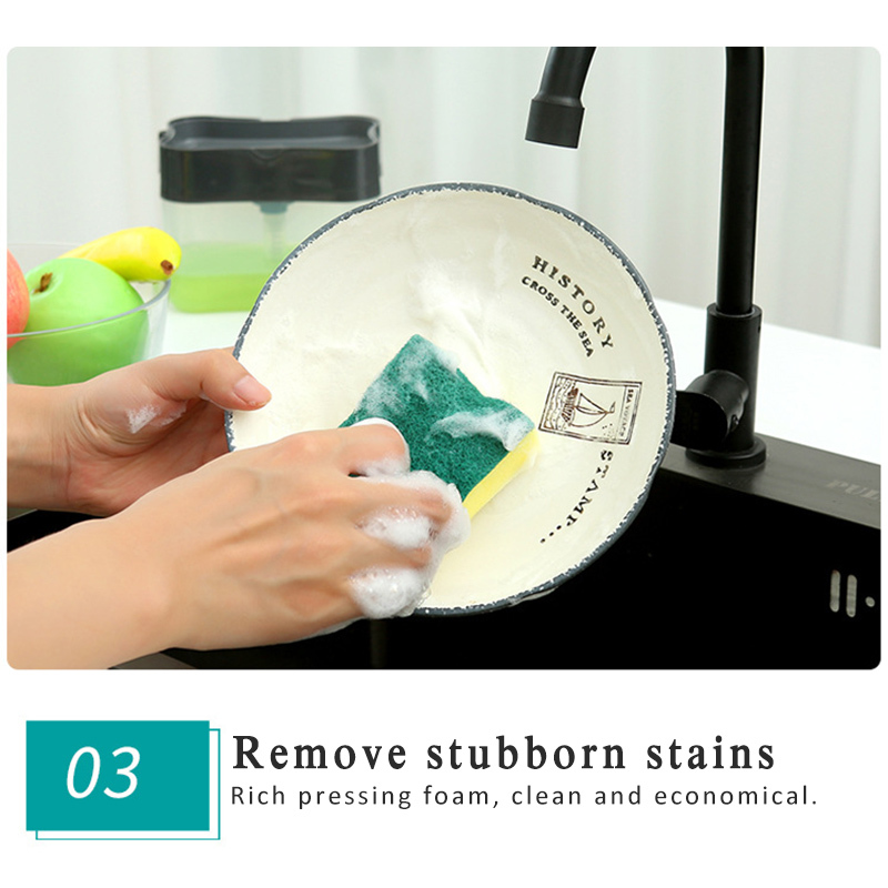 Detergent pressure liquid box automatic liquid plate soap box