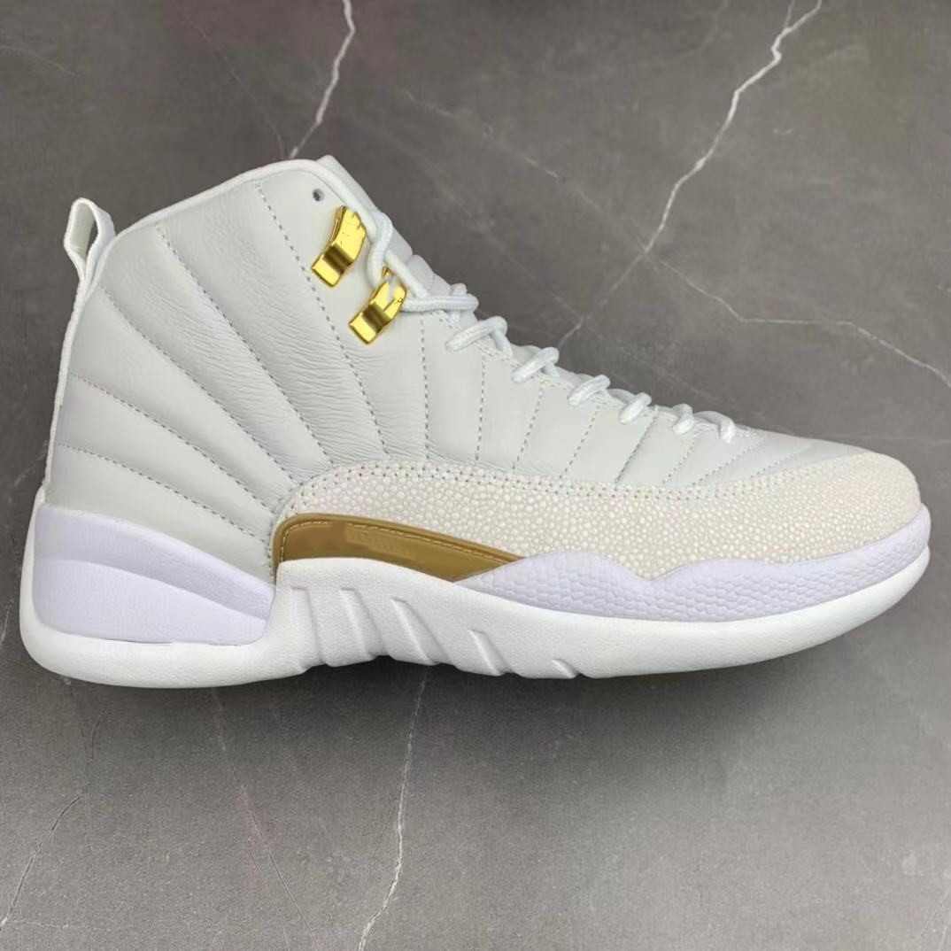Authentic Jumpman 12 Basketball Designer Shoes 12S OVO White Outdoor Sports Luxurys Designers Sneakers size 7-13 Ship With Box
Authentic Jumpman 12 Basketball Designer Shoes 12S OVO White Outdoor Sports Luxurys Designers Sneakers size 7-13 Ship With Box