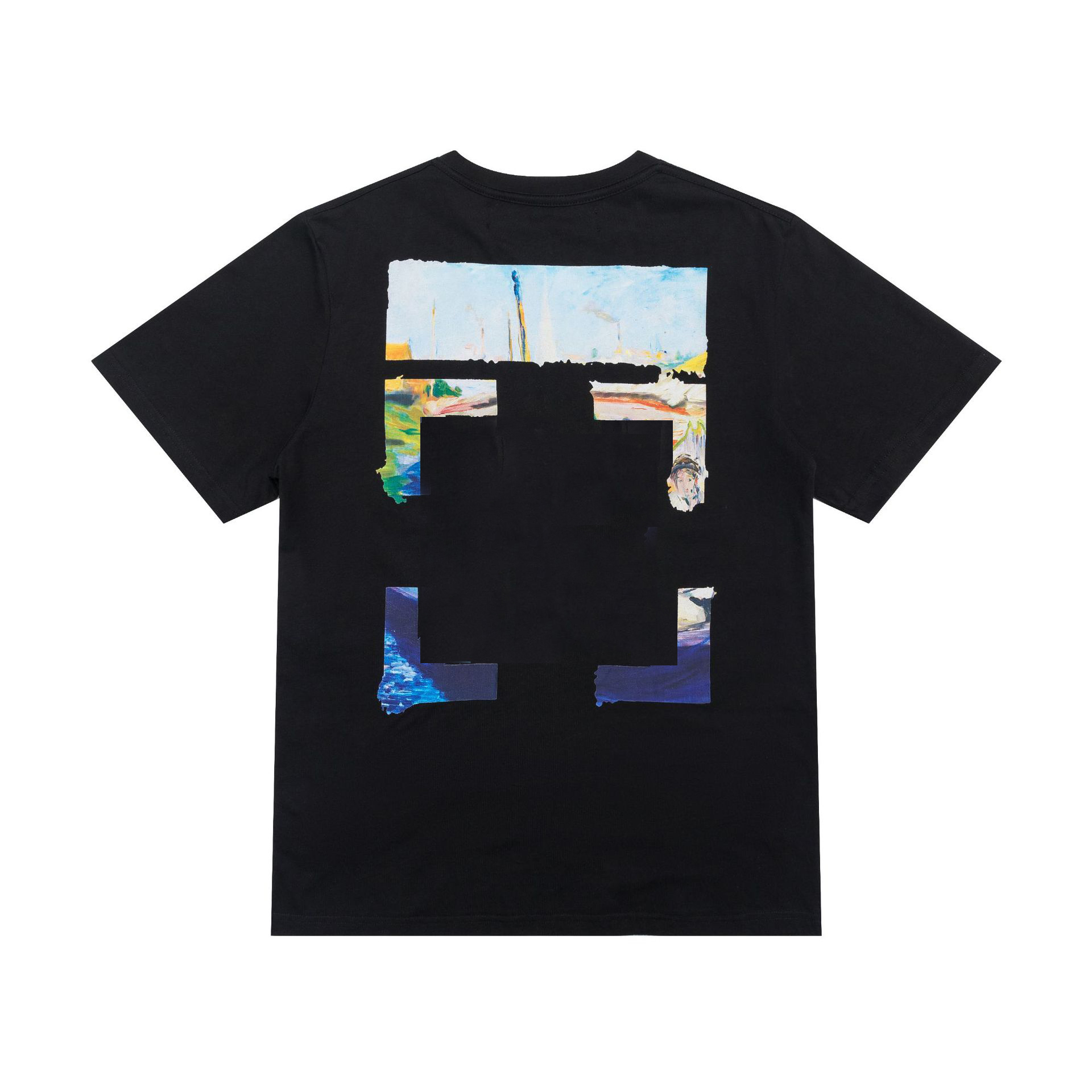 Off Fashion Designer Oil Paintting Cotton Short Sleeves T Shirt Mens Top Tee T-shirt Casual Tee Tops Back Printing Shirt of Black White, White;black
Off Fashion Designer Oil Paintting Cotton Short Sleeves T Shirt Mens Top Tee T-shirt Casual Tee Tops Back Printing Shirt of Black White, White;black