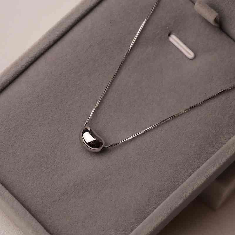 S925 Sterling Silver Necklace For Women Gold Chain Round Pendant Design Girls Wedding Accessories Fashion Jewelry Gift INEFFA
S925 Sterling Silver Necklace For Women Gold Chain Round Pendant Design Girls Wedding Accessories Fashion Jewelry Gift INEFFA