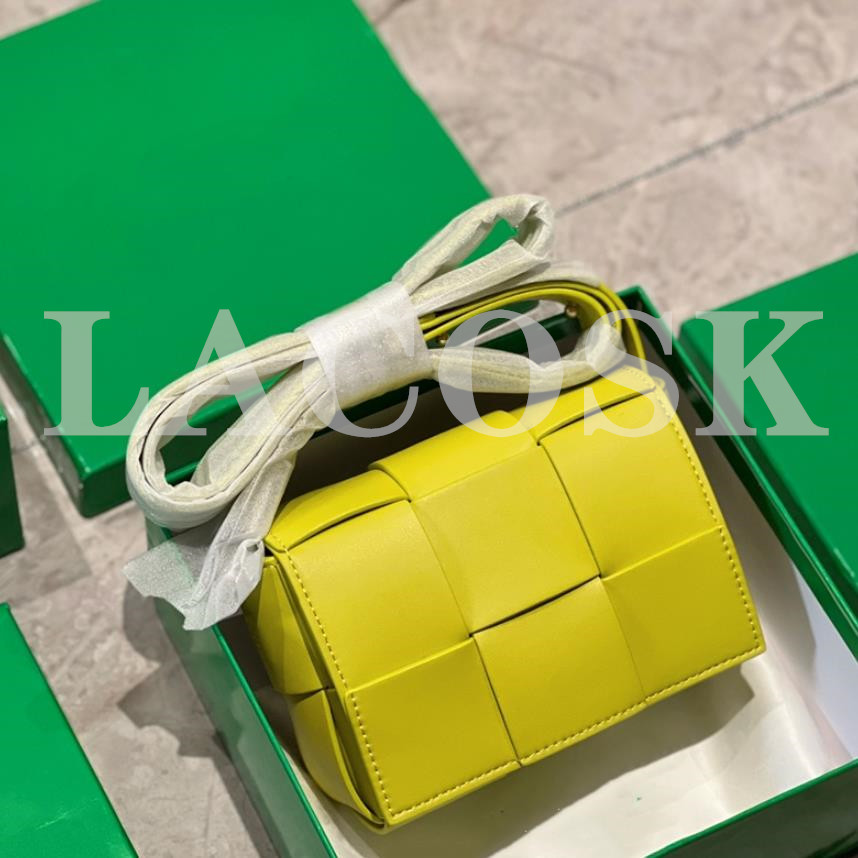 Woven VB Shoulder Bags Mini Designer Pillow Ceossbody Bag Genuine Leather Handbags Women Plain Knit with Green Original Box, Yellow
Woven VB Shoulder Bags Mini Designer Pillow Ceossbody Bag Genuine Leather Handbags Women Plain Knit with Green Original Box, Yellow