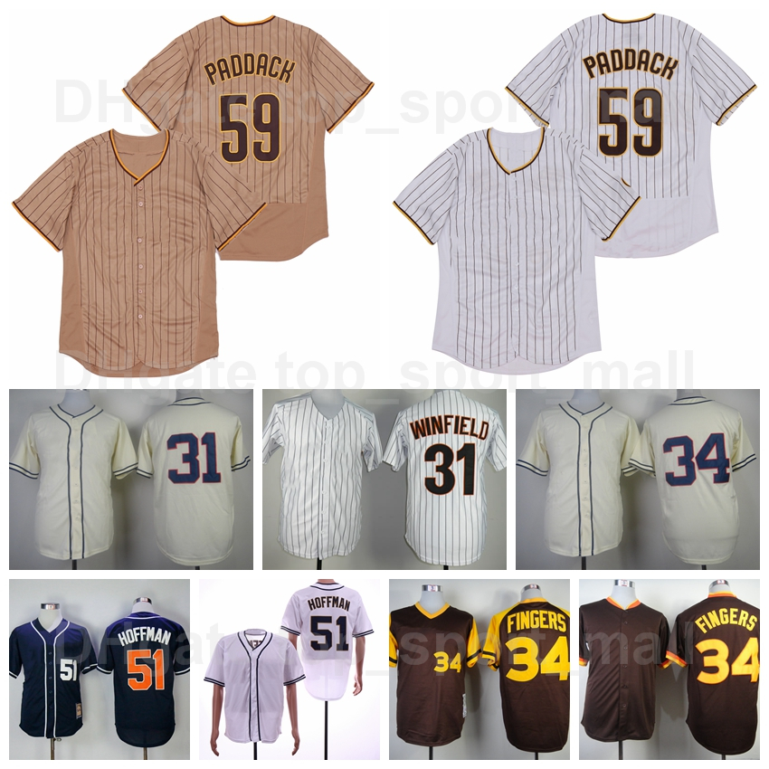 Retro 1948 1984 Vintage Baseball 31 Dave Winfield Jersey Retire 34 Rollie Fingers 51 Trevor Hoffman 59 Chris Paddack Brown White Grey Beige, 1948 vintage
Retro 1948 1984 Vintage Baseball 31 Dave Winfield Jersey Retire 34 Rollie Fingers 51 Trevor Hoffman 59 Chris Paddack Brown White Grey Beige, 1948 vintage