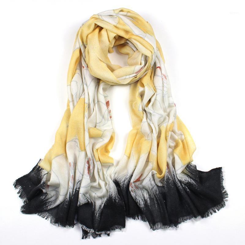 Scarves 2021 Winter Fashion Floral Print Cashmere+wool Large Women Scarf 80*190cm High Quality, Blue;gray
Scarves 2021 Winter Fashion Floral Print Cashmere+wool Large Women Scarf 80*190cm High Quality, Blue;gray