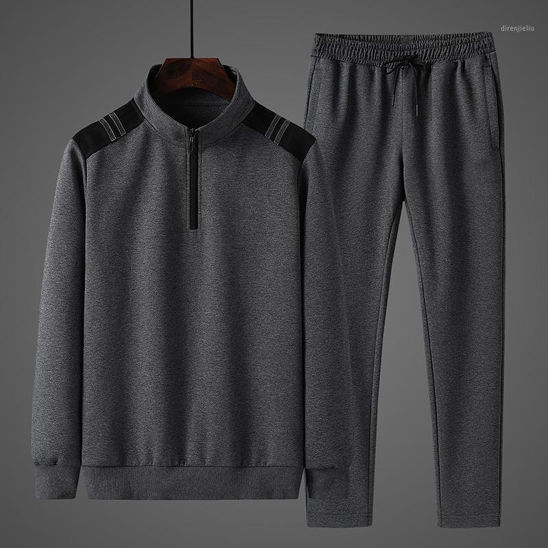 Mens Tracksuit Set Two Piece 2021 Fashion Casual Outdoor Jogging Suit Autumn Winter Men Outfits Gym CLothes Running Sets, Black;blue
Mens Tracksuit Set Two Piece 2021 Fashion Casual Outdoor Jogging Suit Autumn Winter Men Outfits Gym CLothes Running Sets, Black;blue
