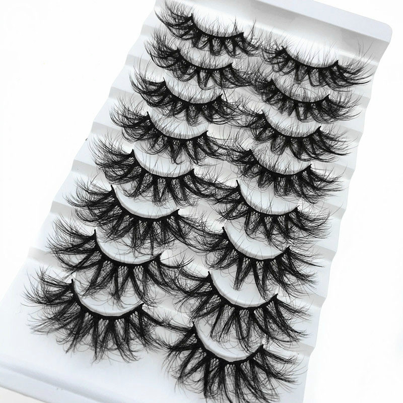8 pair/set 25mm Mink Eyelashes 6d Fluffy Messy Lashes Makeup Natural Dramatic Long Eyelash Extensions tools
8 pair/set 25mm Mink Eyelashes 6d Fluffy Messy Lashes Makeup Natural Dramatic Long Eyelash Extensions tools