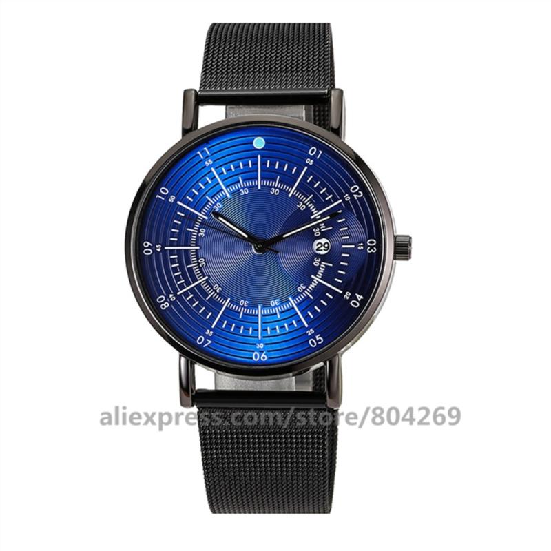 Wristwatches Alloy Mesh Men Casual Watches Round Analog Quartz Dress With Date Wrist Watch Women 920212, Silver black
Wristwatches Alloy Mesh Men Casual Watches Round Analog Quartz Dress With Date Wrist Watch Women 920212, Silver black