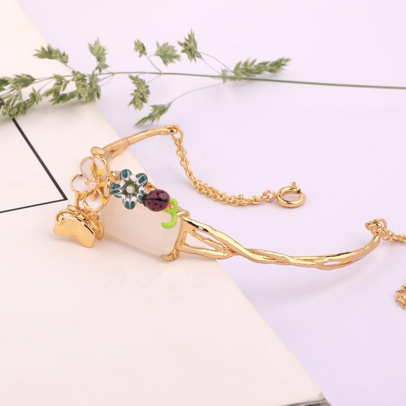 Bangle European And American Fashion Trend Creative Jewelry Personality Simple Bracelet Hand-painted Enamel Flower
Bangle European And American Fashion Trend Creative Jewelry Personality Simple Bracelet Hand-painted Enamel Flower
