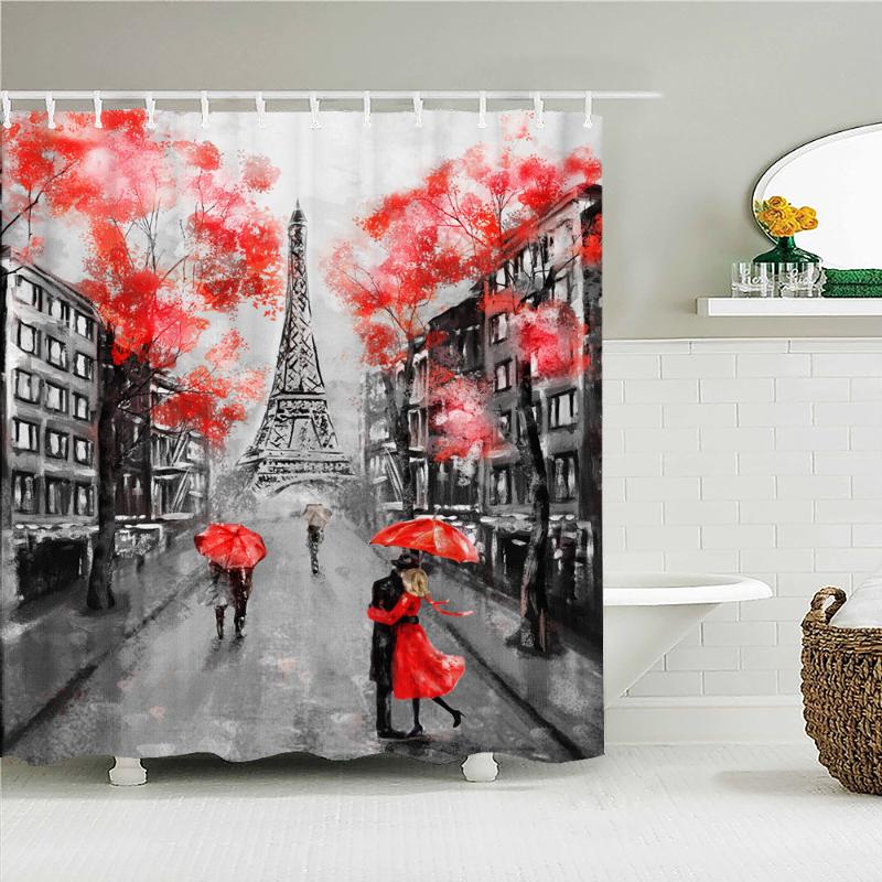 Shower Curtains Waterproof Curtain For Bathroom Paris Tower Landscape Print Bathtub Polyester With 12 Pcs Hooks
Shower Curtains Waterproof Curtain For Bathroom Paris Tower Landscape Print Bathtub Polyester With 12 Pcs Hooks