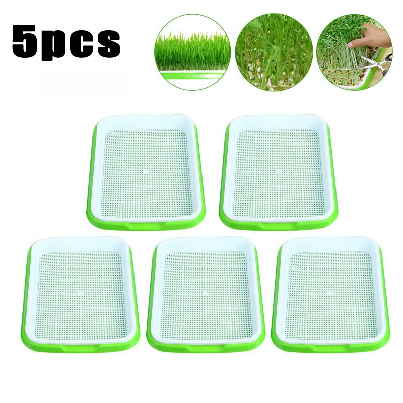Planters & Pots Plastic Grow Nursery Vegetable Pot Trays Seed Germination Tray Seedling Sprout Plate
Planters & Pots Plastic Grow Nursery Vegetable Pot Trays Seed Germination Tray Seedling Sprout Plate