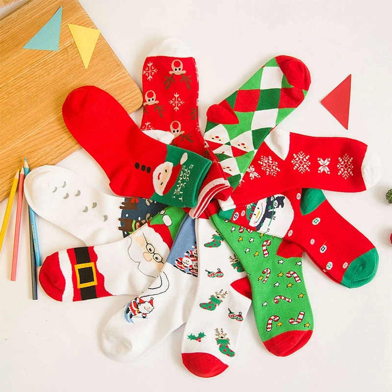 Men/Women Cotton Cartoon Christmas Socks Cute Santa Claus Elk Snow Funny Sock Happy Winter New Year Hosiery Christmas Gift, Style 13
Men/Women Cotton Cartoon Christmas Socks Cute Santa Claus Elk Snow Funny Sock Happy Winter New Year Hosiery Christmas Gift, Style 13