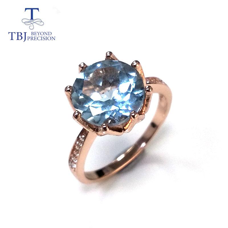 Cluster Rings TBJ,Royal Ring With Natural Gemstone Sky Blue Topaz 925 Sterling Silver Rose Color Fine Jewelry Women Girls As Birthday Gift, Golden;silver
Cluster Rings TBJ,Royal Ring With Natural Gemstone Sky Blue Topaz 925 Sterling Silver Rose Color Fine Jewelry Women Girls As Birthday Gift, Golden;silver