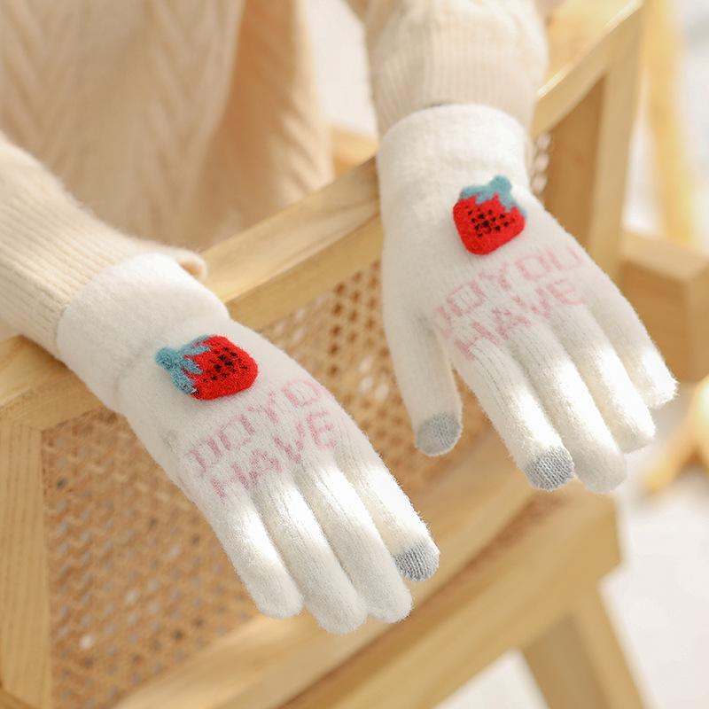 Five Fingers Gloves 2022 Spring Fashion Knitted Glove Autumn Winter Cycling Non-Slip Acrylic Unisex Smart Phone Touch Screen, Blue;gray
Five Fingers Gloves 2022 Spring Fashion Knitted Glove Autumn Winter Cycling Non-Slip Acrylic Unisex Smart Phone Touch Screen, Blue;gray