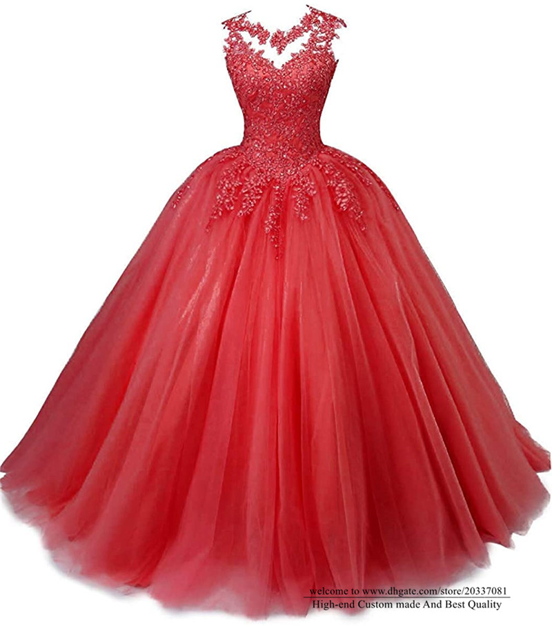 Quinceanera Dresses 2021 Sexy Backless Princess Sequins Party Prom Formal Crystal Appliques Tulle Ball Gown Lace Up Vestidos De 15 Anos Q11