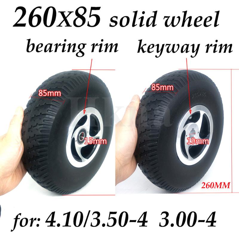 Motorcycle Wheels & Tires 260x85 Wheel Solid Tire With Keyway Rim Bearing Hub For Electric Scooter Tricycle 4.10/3.50-4 Non-Inflatable Part
Motorcycle Wheels & Tires 260x85 Wheel Solid Tire With Keyway Rim Bearing Hub For Electric Scooter Tricycle 4.10/3.50-4 Non-Inflatable Part