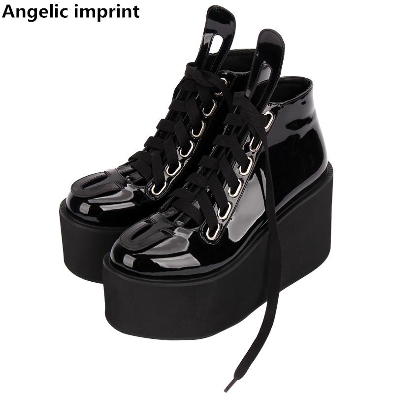 Angelic Imprint Woman Mori Girl Lolita Cosplay Shoes Lady High Wedges Heels Pumps Women Princess Dress Party 33-47 10cm, Black
Angelic Imprint Woman Mori Girl Lolita Cosplay Shoes Lady High Wedges Heels Pumps Women Princess Dress Party 33-47 10cm, Black