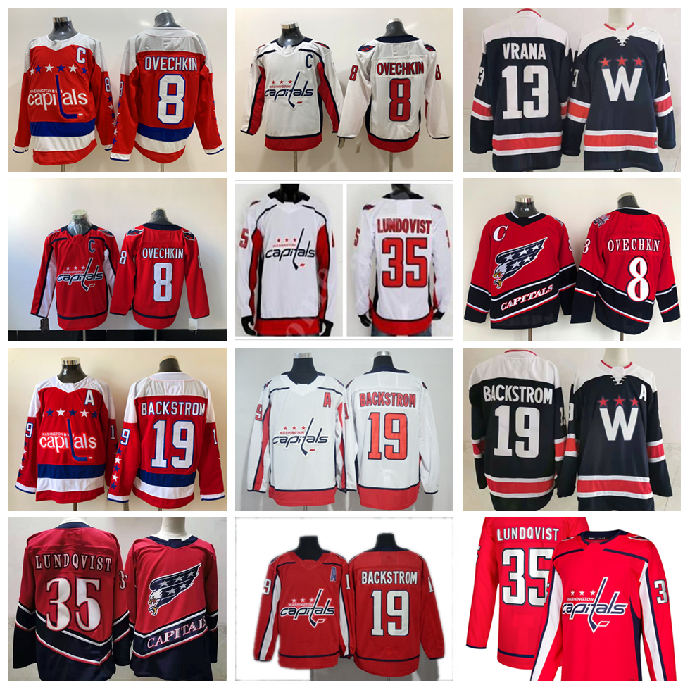 Embroidery Ice Hockey Jerseys 8 Alex Ovechkin 19 Nicklas Backstrom 13 Jakub Vrana 35 Henrik Lundqvist Jersey No name No number, Black;red
Embroidery Ice Hockey Jerseys 8 Alex Ovechkin 19 Nicklas Backstrom 13 Jakub Vrana 35 Henrik Lundqvist Jersey No name No number, Black;red