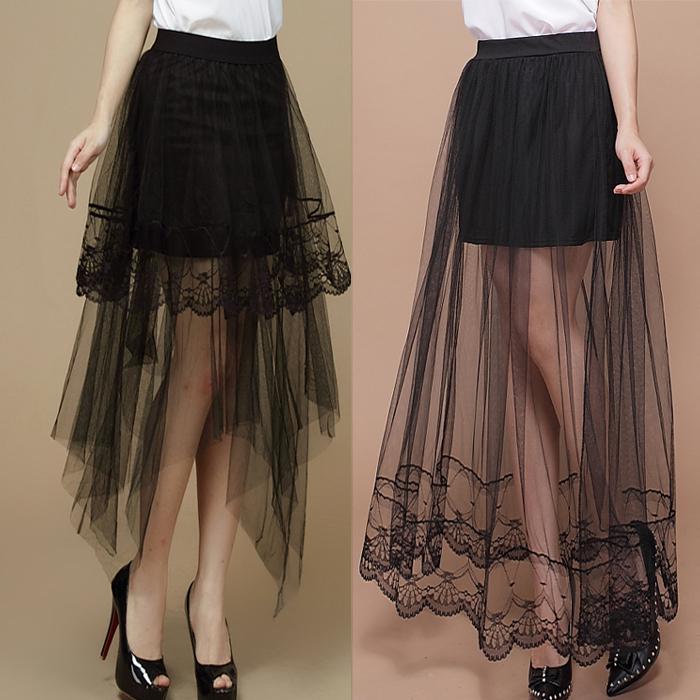 Skirts Lolita Princess Tulle Long Skirt Pleated Dance Tutu Gauze Women Petticoat Jupe Saia Faldas Lace Mesh Elastic Waist Lady's, 01 lace hem black
Skirts Lolita Princess Tulle Long Skirt Pleated Dance Tutu Gauze Women Petticoat Jupe Saia Faldas Lace Mesh Elastic Waist Lady's, 01 lace hem black