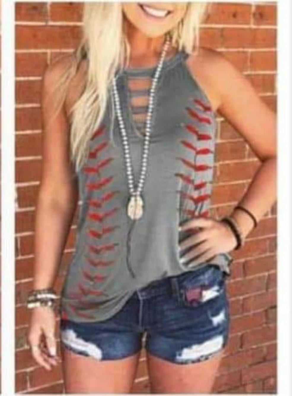 Black Sleeveless Tank Tops for Women O-neck Printed Sexy Hollow Out 90s Female Summer Casual Loose Streetwear Plus Size 3XL 210604