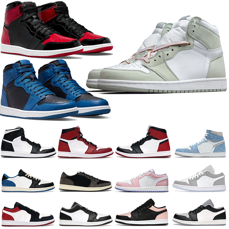 Jumpman 1 1s Basketball Shoes Men Women Seafoam Black White Hype Royal Chicogo UNC Dark Royal Low Cactus Jack Wolf Gray Mystic Green Trainers Sneakers, 38
Jumpman 1 1s Basketball Shoes Men Women Seafoam Black White Hype Royal Chicogo UNC Dark Royal Low Cactus Jack Wolf Gray Mystic Green Trainers Sneakers, 38