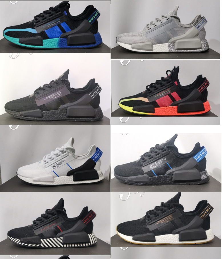High quality Dazzle camo nmd r1 v2 mens running shoes Gradient Neon aqua tones mexico city gold metallic core black nmds men women trainers, White;red
High quality Dazzle camo nmd r1 v2 mens running shoes Gradient Neon aqua tones mexico city gold metallic core black nmds men women trainers, White;red