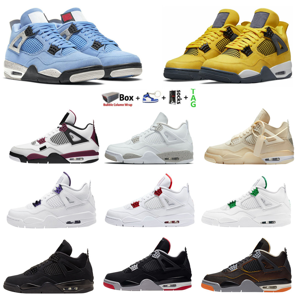 Jumpman 4 basketball shoes University Blue Sail 4s men Metallic Purple Black Cat Oreo White High OG 1 UNC Womens Trainers Sneakers Sports, Gifts
Jumpman 4 basketball shoes University Blue Sail 4s men Metallic Purple Black Cat Oreo White High OG 1 UNC Womens Trainers Sneakers Sports, Gifts