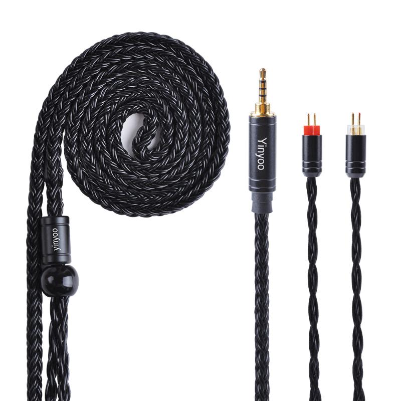 Headphones & Earphones ! Yinyoo 16 Core Silver Plated Cable 2.5/3.5/4.4mm Balanced For ZS10 PRO ZSN ZST C12 V90 Blon BL-03 BL-05 BL05
Headphones & Earphones ! Yinyoo 16 Core Silver Plated Cable 2.5/3.5/4.4mm Balanced For ZS10 PRO ZSN ZST C12 V90 Blon BL-03 BL-05 BL05