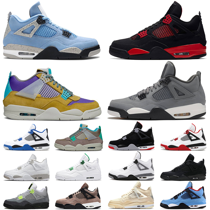 Jumpman Newest 4 4s basketball shoes for women men University Blue Taupe Haze Red Thunder White Oreo mens trainers sports sneakers Walking, 4s 36-47 bred
Jumpman Newest 4 4s basketball shoes for women men University Blue Taupe Haze Red Thunder White Oreo mens trainers sports sneakers Walking, 4s 36-47 bred