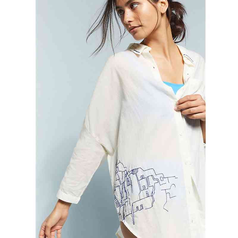 Beach Cover up Rayon Embroidery Swimwear Plus Size Robe Plage Sarong Poncho wear Coverups Saida Praia #Q311 210420