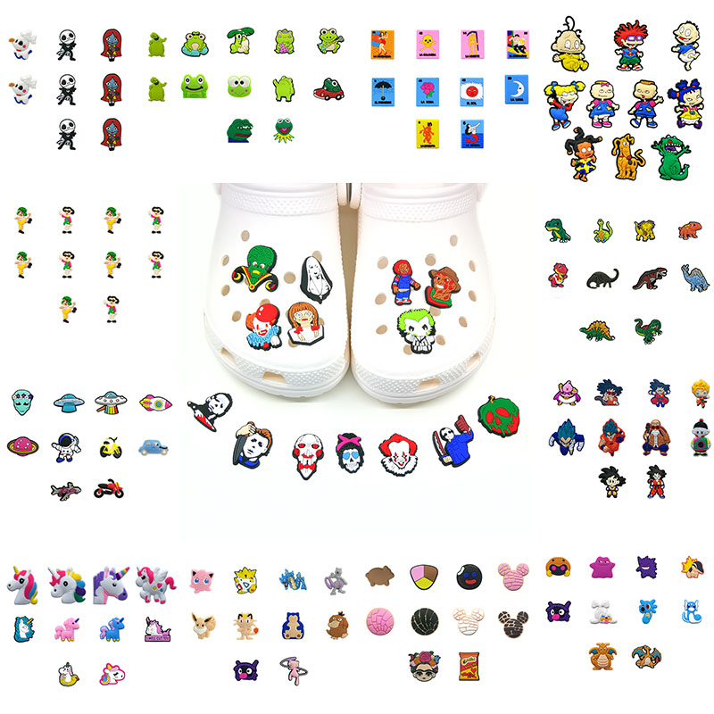 wholesale 10000pcs styles available croc Charms Soft Pvc cartoon pattern Shoe Charm Accessories Decorations custom JIBZ for clog shoes childrens sandals trinkets
wholesale 10000pcs styles available croc Charms Soft Pvc cartoon pattern Shoe Charm Accessories Decorations custom JIBZ for clog shoes childrens sandals trinkets