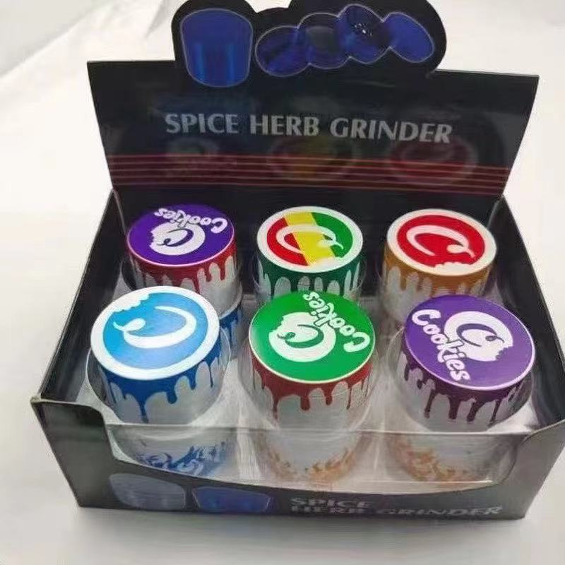 Customized Rolling Papers Herbal Grinder Smoking Accessories with Gift Box Packing Wholesale Zinc Alloy 50mm Cookies crusher
Customized Rolling Papers Herbal Grinder Smoking Accessories with Gift Box Packing Wholesale Zinc Alloy 50mm Cookies crusher