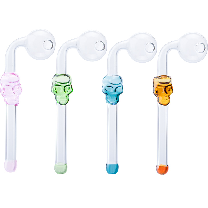 Y191 Smoking Pipes About 14cm Length 30mm OD Bowl Oil Burners Skull Colored Mouth Glass Pipe
Y191 Smoking Pipes About 14cm Length 30mm OD Bowl Oil Burners Skull Colored Mouth Glass Pipe