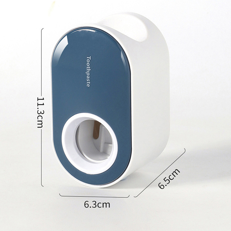 1PC Toothpaste Dispenser Bathroom Toothbrush Holder Accessories Set For Bathroom Mount Automatic Squeezer Fast Wall Mounted