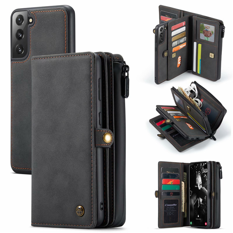 Premium Leather Phone Cases For Samsung Galaxy S22 S21 FE S20 Plus Ultra A72 A52 A71 A51 Note 20 10 Zipper Wallet Detachable Magnetic Case Retro Flip Covers, Blue
Premium Leather Phone Cases For Samsung Galaxy S22 S21 FE S20 Plus Ultra A72 A52 A71 A51 Note 20 10 Zipper Wallet Detachable Magnetic Case Retro Flip Covers, Blue