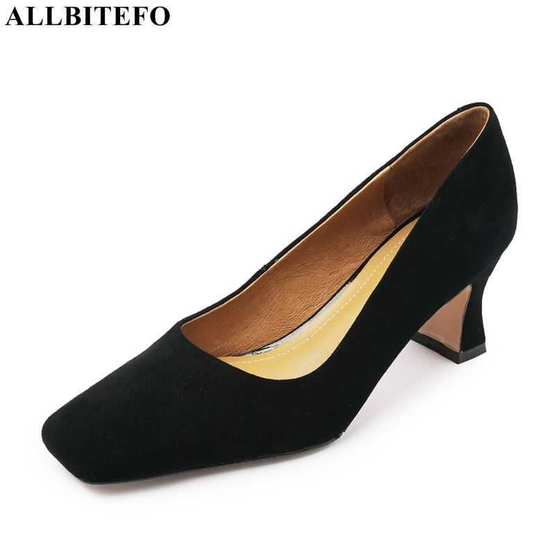 ALLBITEFO size 33-41 fashion square toe real genuine leather high heels women pumps sexy club night women heels basic shoes 210611, As picture
ALLBITEFO size 33-41 fashion square toe real genuine leather high heels women pumps sexy club night women heels basic shoes 210611, As picture