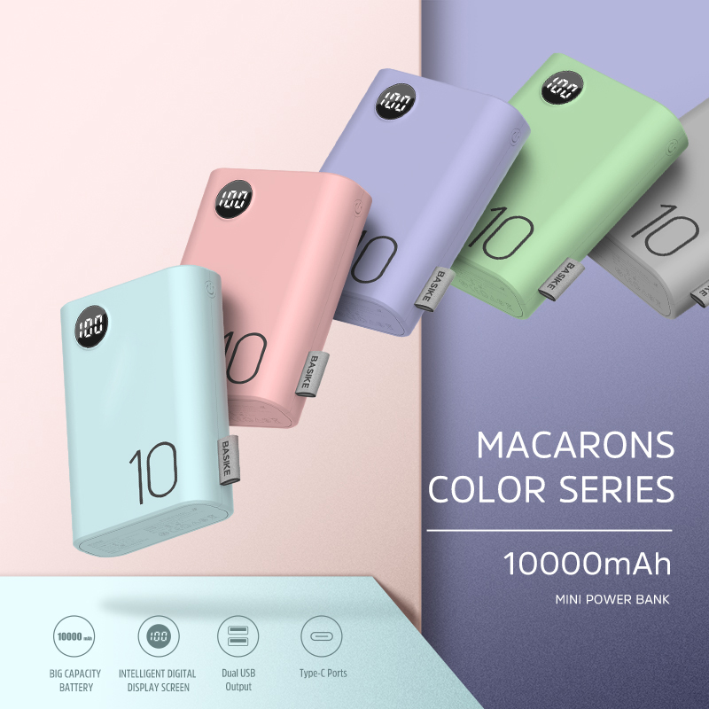 Mini Power Bank Dual USB LED 10000 mAh Cell Phone Portable Charger Fast Charging 2 Input Android
Mini Power Bank Dual USB LED 10000 mAh Cell Phone Portable Charger Fast Charging 2 Input Android