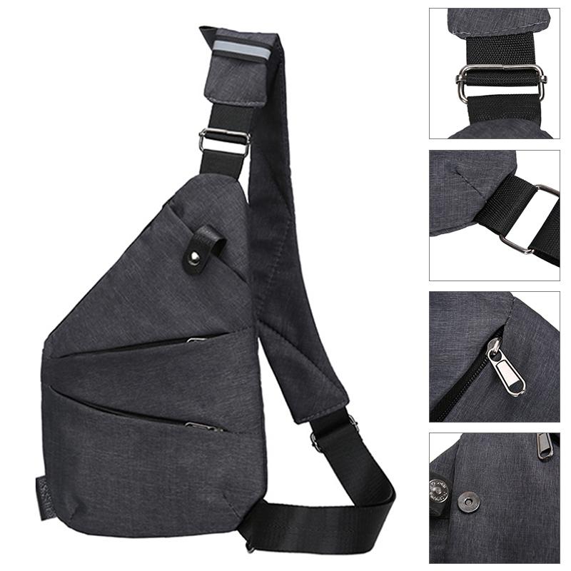 Outdoor Zipper Anti-theft Chest Bags Man Thin Personal Pocket Bag Holster Tactical Shoulder Sling Vintage Crossbody Waist, Sky blue
Outdoor Zipper Anti-theft Chest Bags Man Thin Personal Pocket Bag Holster Tactical Shoulder Sling Vintage Crossbody Waist, Sky blue
