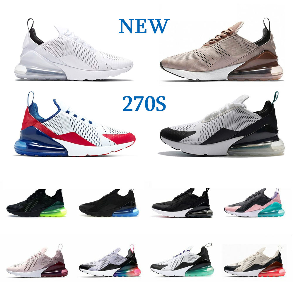 New Arrival 270s Men And Womens Running Shoes Mesh Breathable Sneakers White Triple Black Red Comfortable Trainers Sport Footwear, 19
New Arrival 270s Men And Womens Running Shoes Mesh Breathable Sneakers White Triple Black Red Comfortable Trainers Sport Footwear, 19