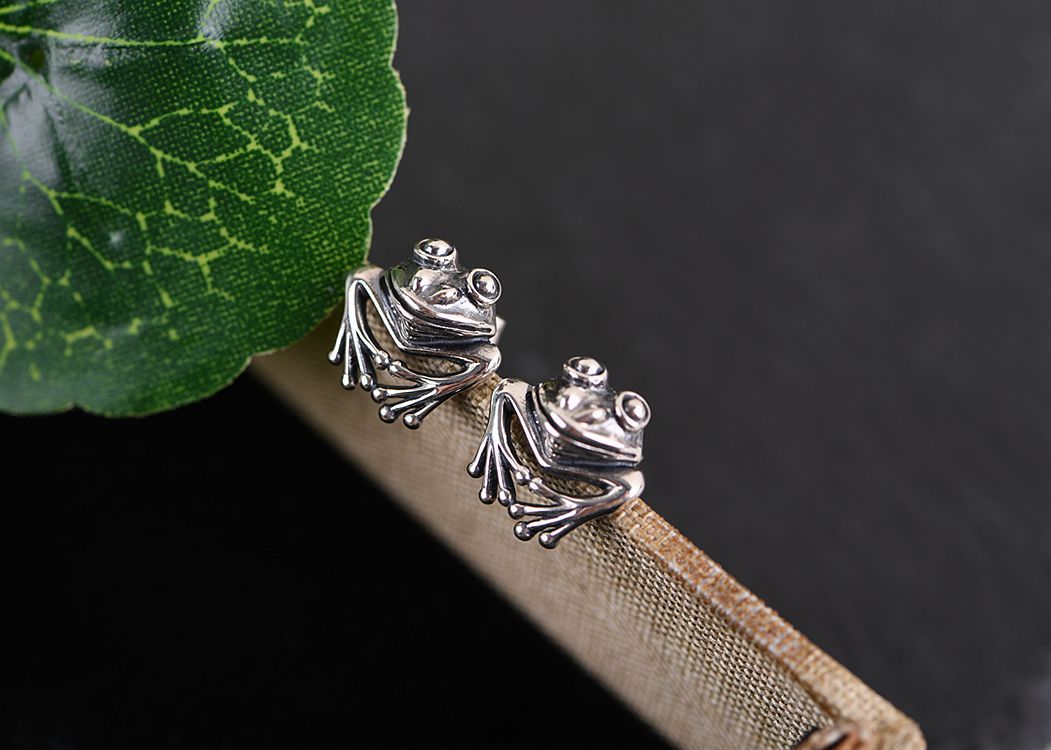 S2281 Fashion Jewelry Vintage Frog Stud Earrings Cartoon Frogs Earring 
S2281 Fashion Jewelry Vintage Frog Stud Earrings Cartoon Frogs Earring