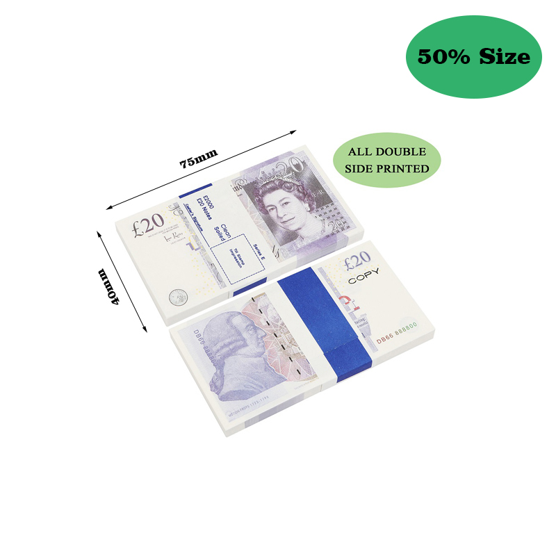 Prop Game Money Copy UK Pounds GBP 100 50 NOTES Extra Bank Strap - Movies Play Fake Casino Photo Booth
Prop Game Money Copy UK Pounds GBP 100 50 NOTES Extra Bank Strap - Movies Play Fake Casino Photo Booth