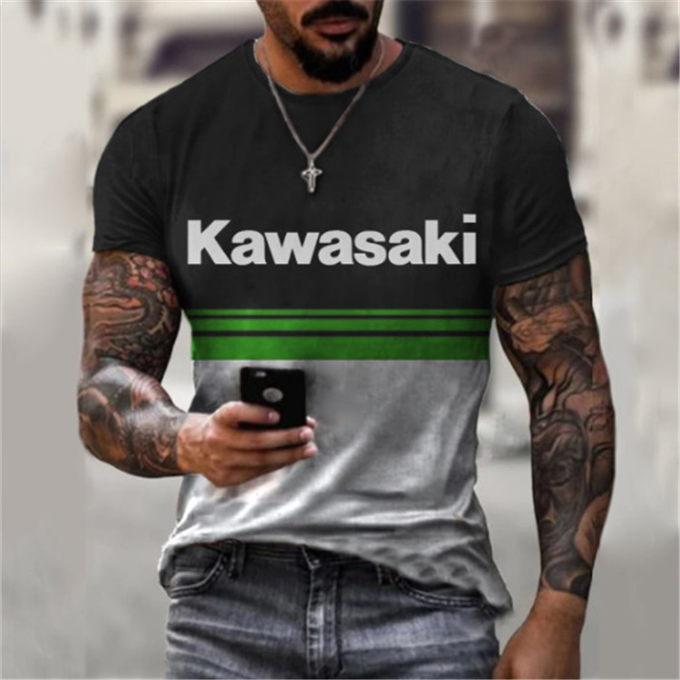Tough wind pattern 3D printing T-shirt visual impact party shirt Punk Gothic round neck high-quality American muscle style short sleeves, Picture 3
Tough wind pattern 3D printing T-shirt visual impact party shirt Punk Gothic round neck high-quality American muscle style short sleeves, Picture 3