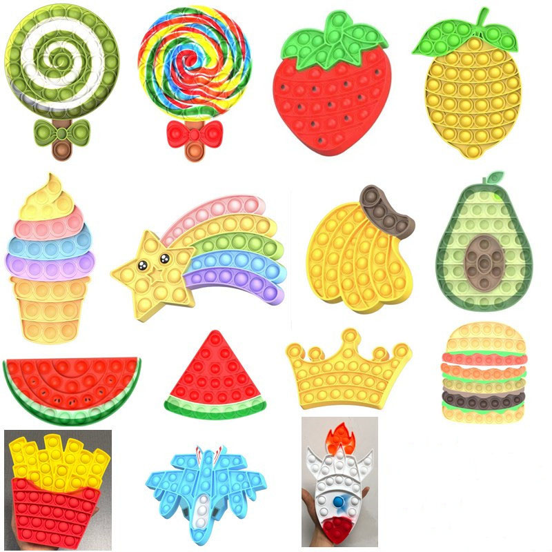 Toys Entertainment Lovely Fruit Colorful Silicone Children's Concentration Intelligence Decompression Parent Child Interaction, Bubble Game
Toys Entertainment Lovely Fruit Colorful Silicone Children's Concentration Intelligence Decompression Parent Child Interaction, Bubble Game