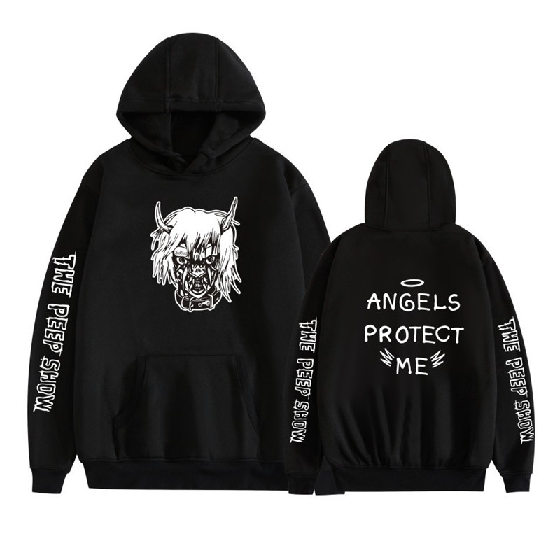 New Lil Peep Men Pullover Hoodie Sweatshirt Autumn Winter Male The Peep Show Cotton Fleece Black White Hoodies Hoody Sweatshirts Y0319, 3d
New Lil Peep Men Pullover Hoodie Sweatshirt Autumn Winter Male The Peep Show Cotton Fleece Black White Hoodies Hoody Sweatshirts Y0319, 3d