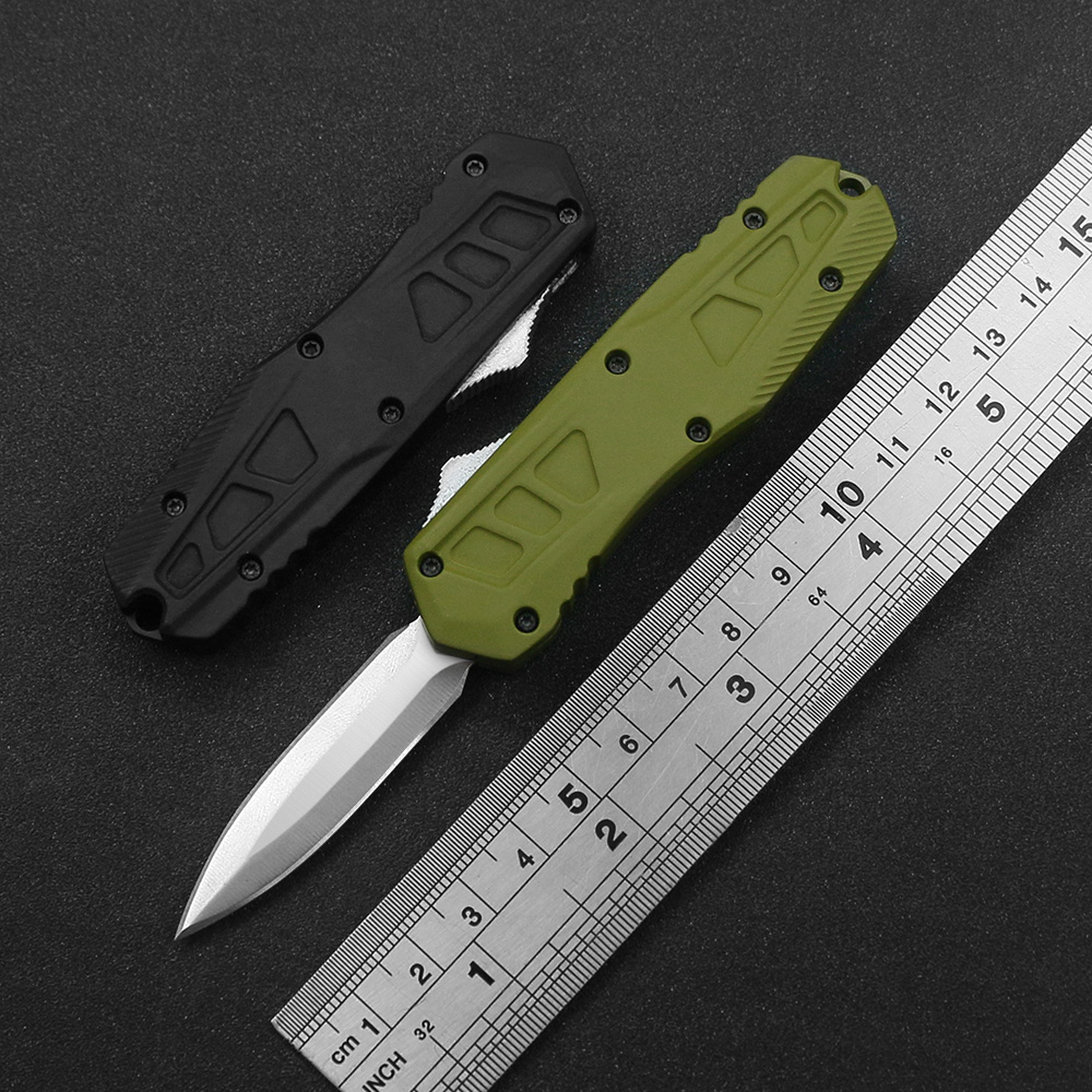 Mini Outdoor EDC Multifunctional Tactical Automatic Knife 440 Blade Zinc Aluminum Alloy Handle Holiday Gift Lightweight Folding Knives
Mini Outdoor EDC Multifunctional Tactical Automatic Knife 440 Blade Zinc Aluminum Alloy Handle Holiday Gift Lightweight Folding Knives