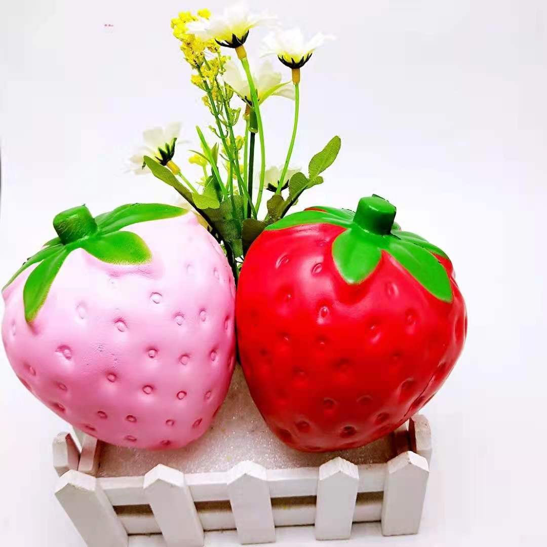 Newest PU Squishy Strawberry ornaments slow rising decompressing toy Kawaii Simulation fruit anti-stress toys Party gifts
Newest PU Squishy Strawberry ornaments slow rising decompressing toy Kawaii Simulation fruit anti-stress toys Party gifts