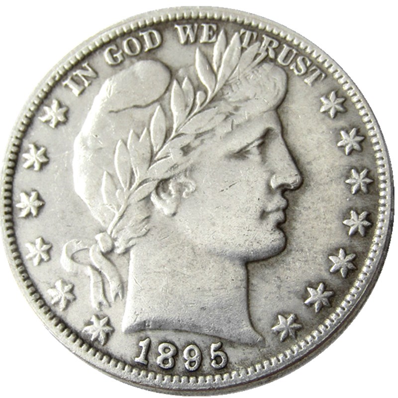 US 1895 P/S/O Barber Half Dollar Craft Silver Plated Copy Decorate Coin metal dies manufacturing factory Price
US 1895 P/S/O Barber Half Dollar Craft Silver Plated Copy Decorate Coin metal dies manufacturing factory Price