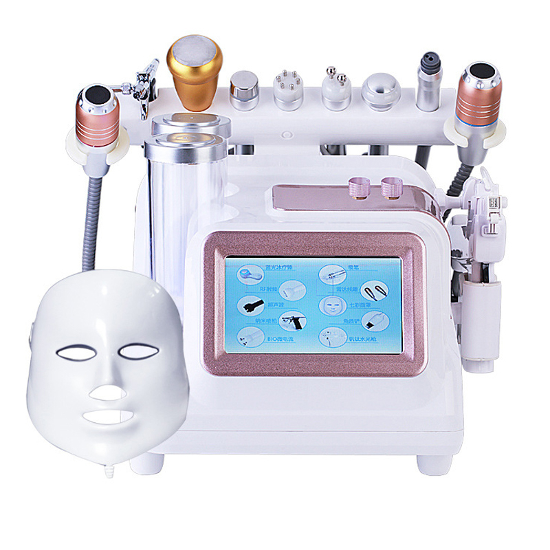 12 In 1 Diamond dermabrasion facial with h2 water deep cleansing vacuum blackhead machine facial beauty machine
