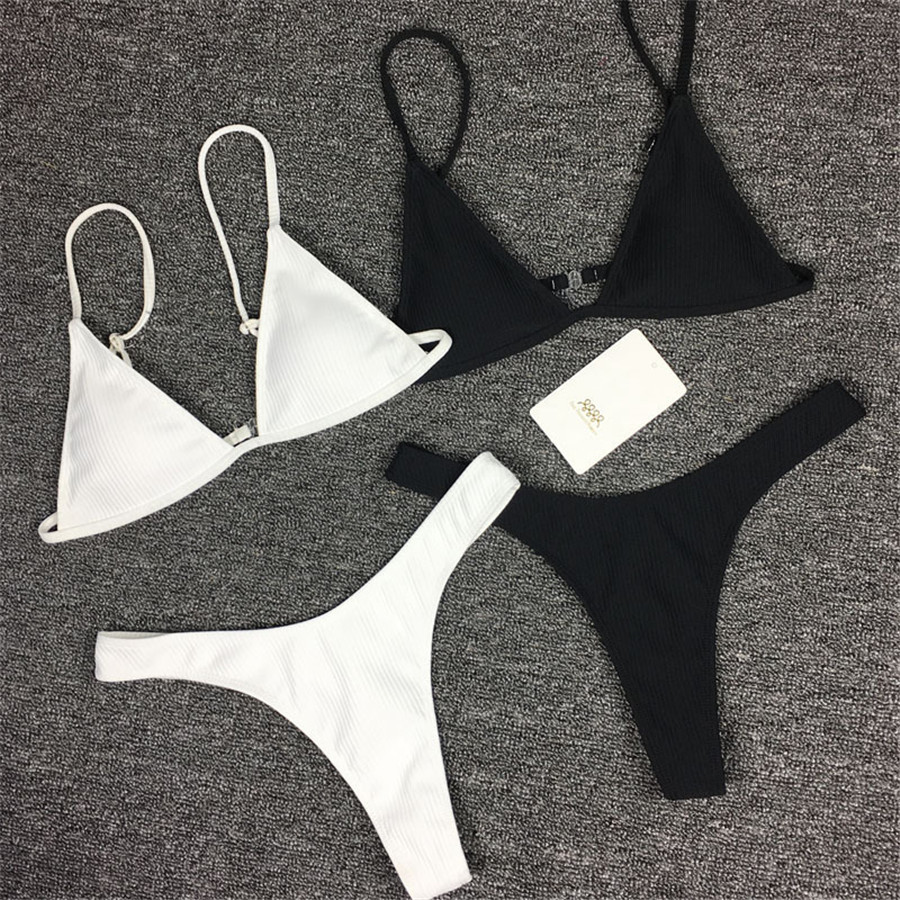 2021girls bikini set brazilian swimsuit small cup high cut style beach biquini solid black/white micro swimwear thong bikinis, White;black
2021girls bikini set brazilian swimsuit small cup high cut style beach biquini solid black/white micro swimwear thong bikinis, White;black