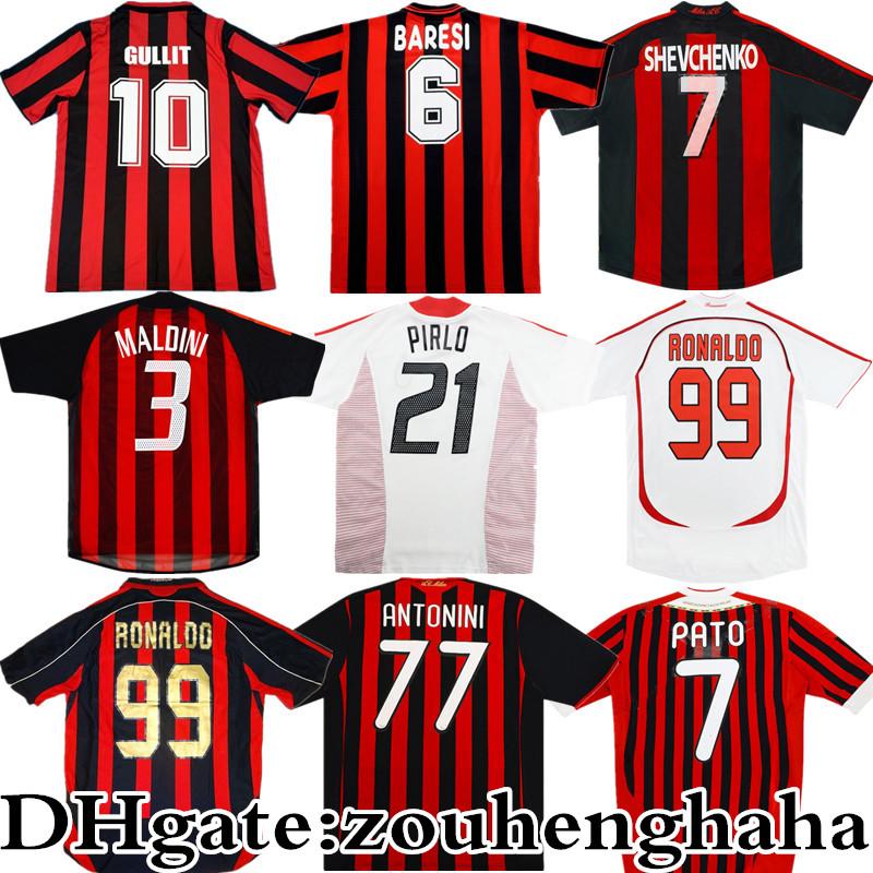 1999 00 MILAN KAKA Retro Soccer Jersey 04 06 91 92 93 94 96 97 RONALDINHO INZAGHI NESTA classic football shirt, Black;yellow
1999 00 MILAN KAKA Retro Soccer Jersey 04 06 91 92 93 94 96 97 RONALDINHO INZAGHI NESTA classic football shirt, Black;yellow