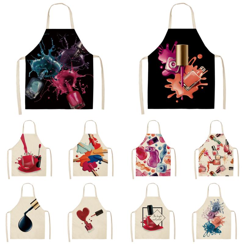 Color Nail Polish Bottle Apron Baking Accessories Female Kitchen Cooking Men's Cafe Aprons
Color Nail Polish Bottle Apron Baking Accessories Female Kitchen Cooking Men's Cafe Aprons